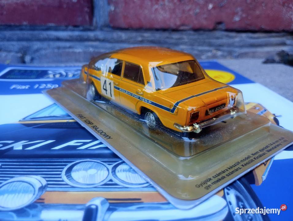FIAT 125P RAJDOWY Kultowe auta PRL model auta Warszawa