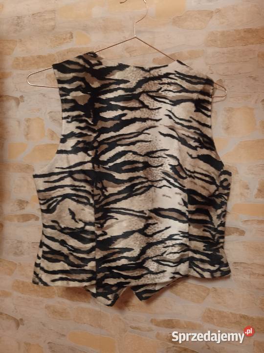 38M Futrzana Kamizelka Garniturowa z Londynu Kraków sprzedam