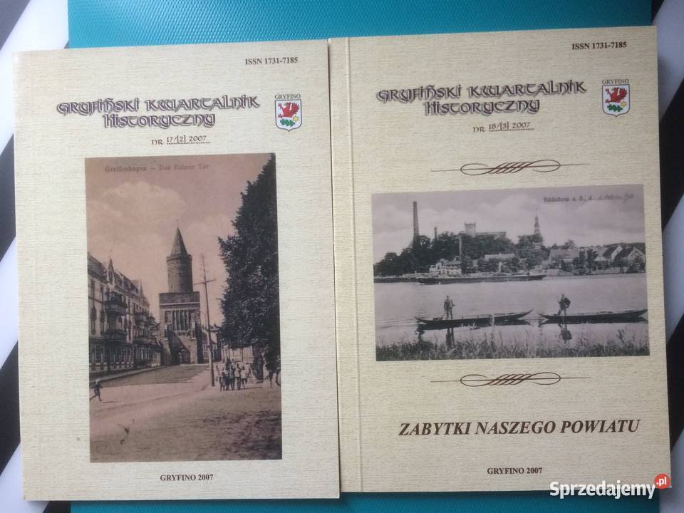 3520 Gryfiński Kwartalnik Historyczny Szczecin sprzedam