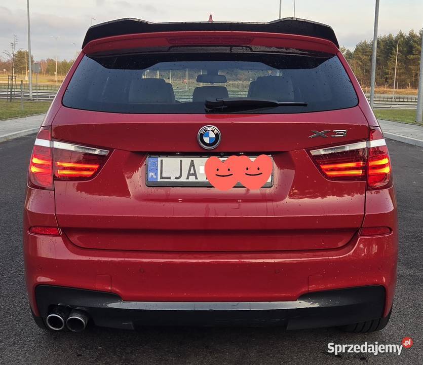 BMW X3 F25 MPakiet 30i 306HP 146kkm 2015r Modliborzyce