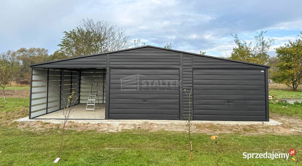 Garaz blaszany 65X5m wiata 35x5m 2X brama zachodniopomorskie Police