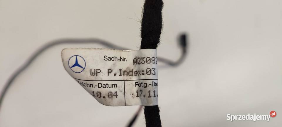 MERCEDES SL R230 WIĄZKA DRZWI PRZÓD A2308202415