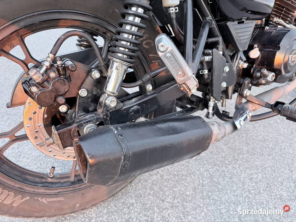 Motocykl Barton classic manualna Wójtówka