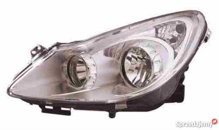 REFLEKTOR H7H1 PR ELE SREBRNY OPEL CORSA D Oświetlenie Pruszków