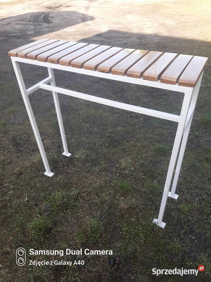 Ławka ogrodowa na działkę ROD 101cm Toruń
