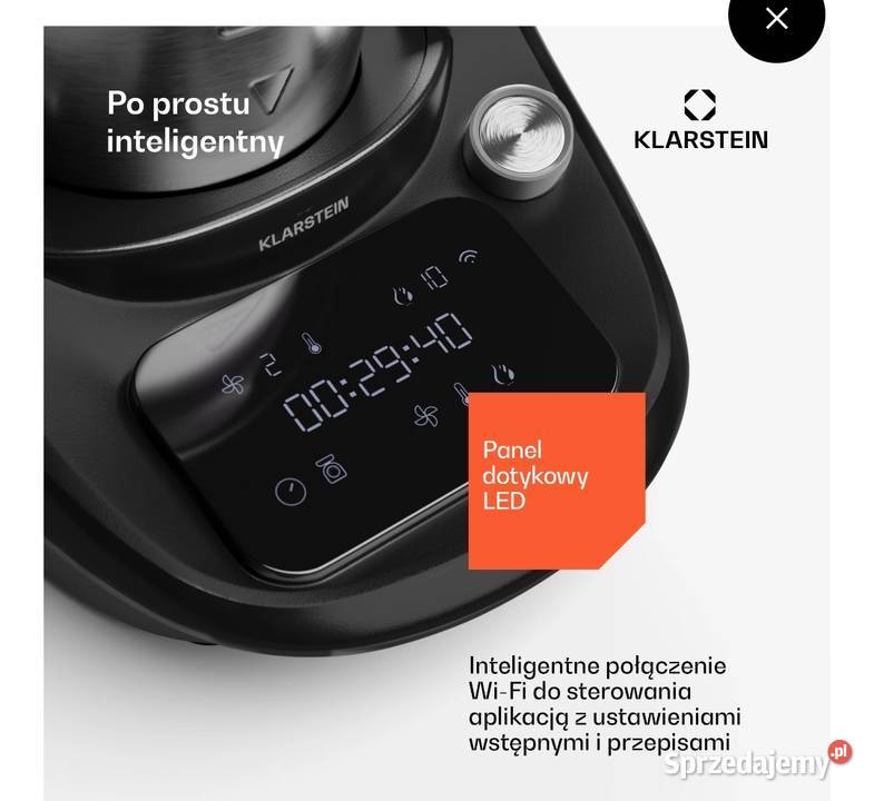 Robot kuchenny Klarstein Aria Smart ala AGD drobne Częstochowa sprzedam