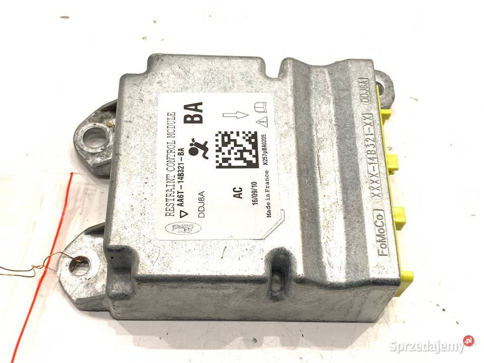 SENSOR AIRBAG FORD FIESTA MK7 AA6T14B321BA Poduszki powietrzne
