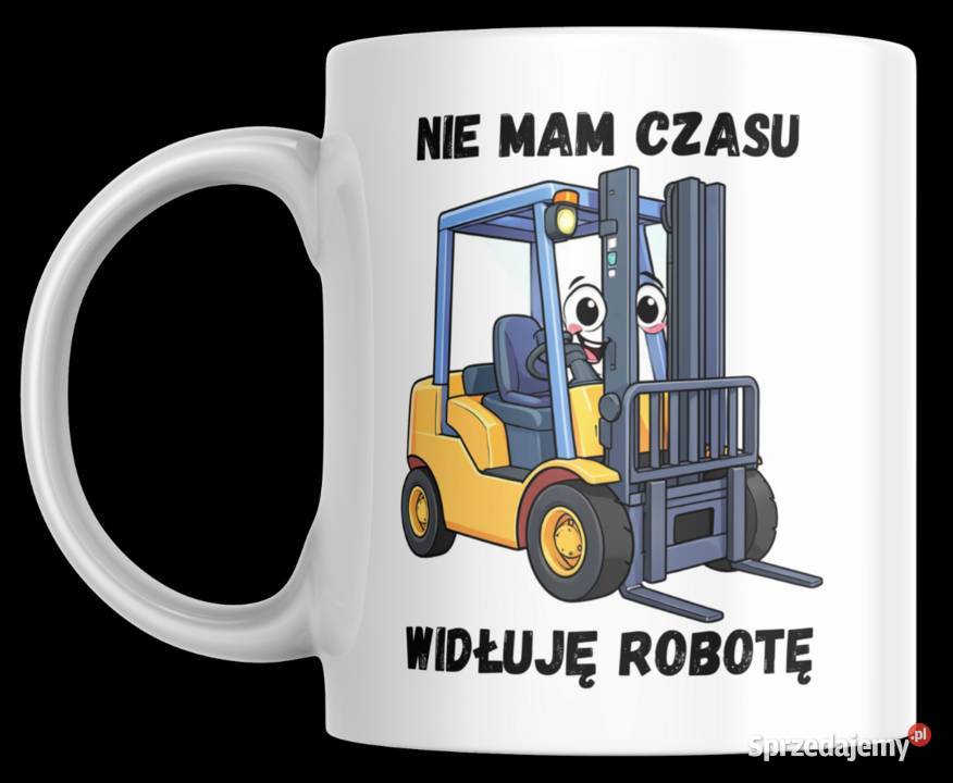 Kubek prezent fana operatora maszyn budowlanych Rzeszów sprzedam