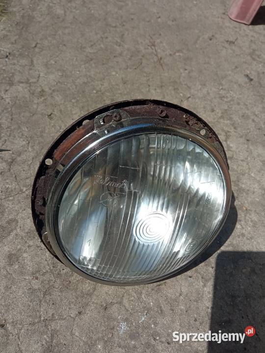 Reflektor przedni Fiat 125p osobowe Oświetlenie Ryki