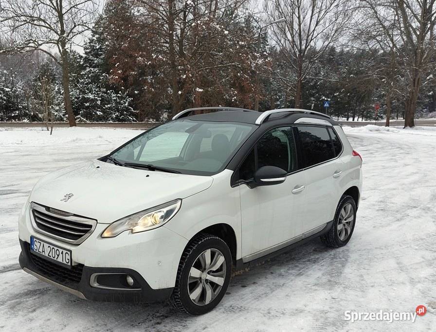 Peugeot 2008 16 eHDi Automat skóra ledy isofix Zawiercie