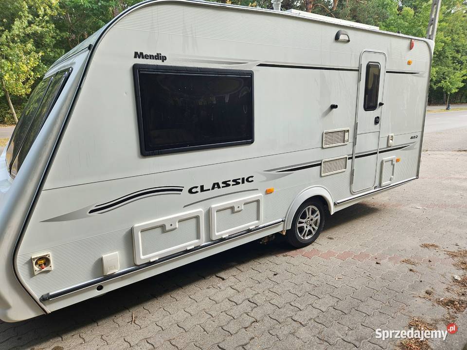 Przyczepa kempingowa z magazynem energii Compas Kempingowe mazowieckie