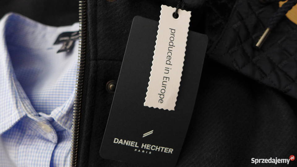 DANIEL HECHTER parka płaszcz wełniany 34 XS