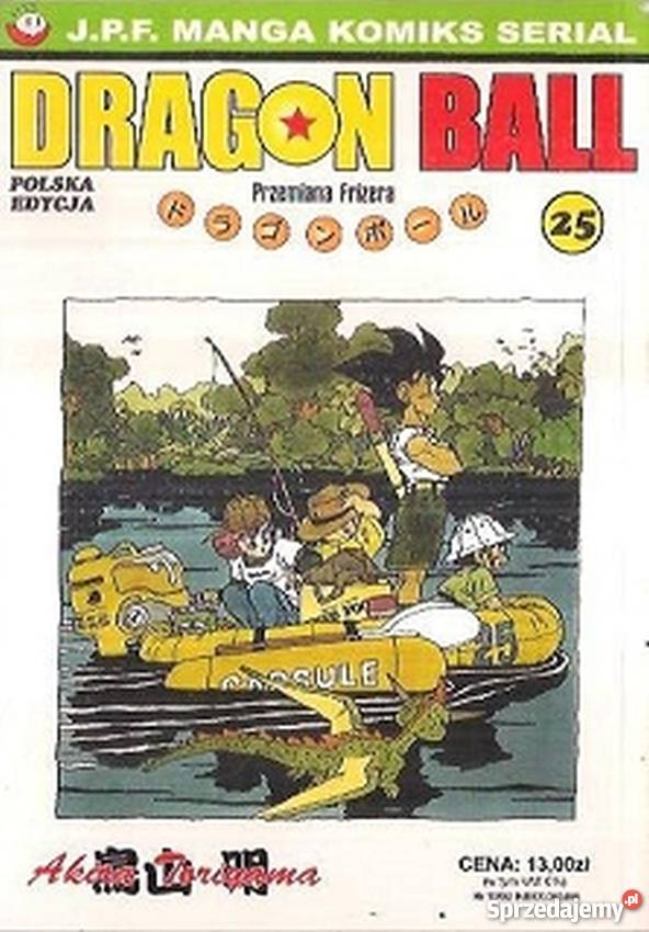 DRAGON BALL 25 PRZEMIANA FRIZERA wielkopolskie Piła sprzedam