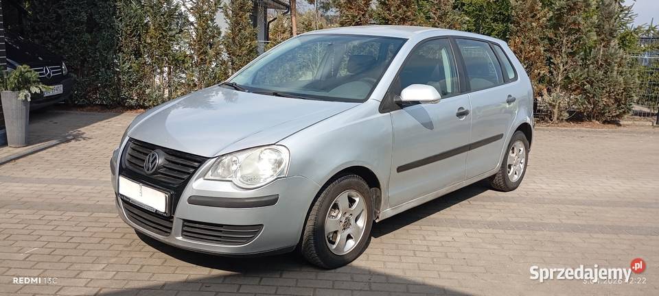 Volkswagen Polo 12 benz 2006r Alufelgi ISOFIX 4/5 Wałdowo Szlacheckie