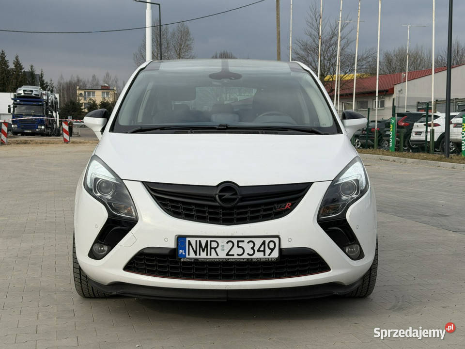 Opel Zafira 20 CDTI 165 LED 7 OSOBOWY Nawigacja serwisowany w ASO warmińsko-mazurskie Mrągowo