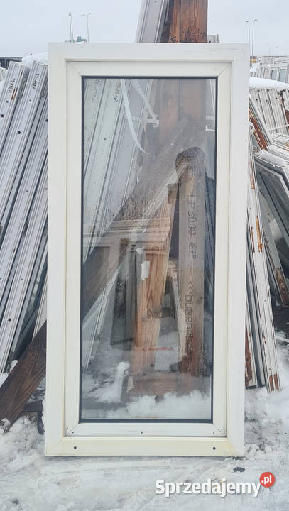 OKNA KacprzaK OKNO PCV 72X150 Używane Plastikowe mazowieckie Siedlce