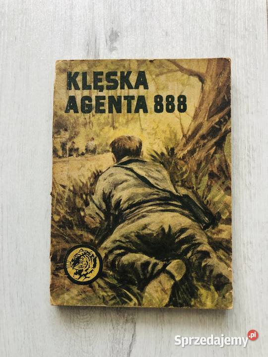 Książka Klęska Agenta Bolesław Piastowicz Seria Żółty Tygry