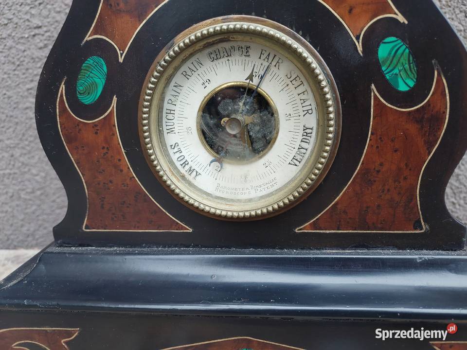 Stary zegar kominkowy francuski chodzik antyk Tczew