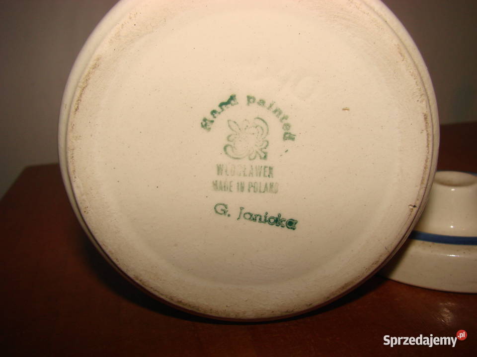Włocławek fajansowy pojemnik kuchenny Pruszcz Gdański sprzedam