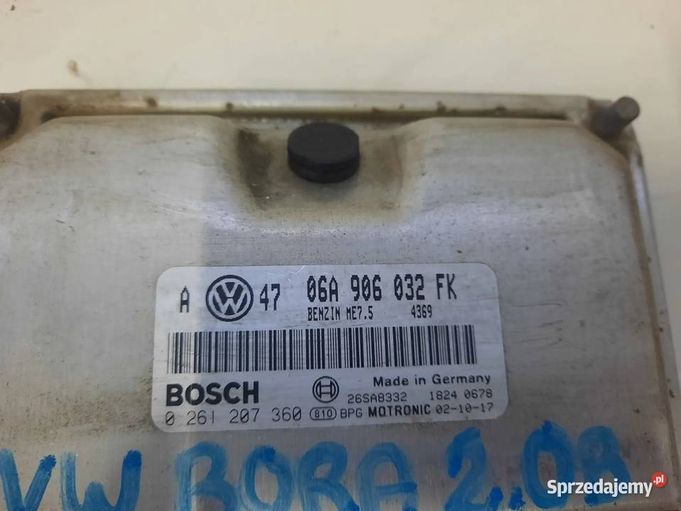 Komputer sterownik Bosch ECU GOLF IV JETTA BORA Włoszczowa