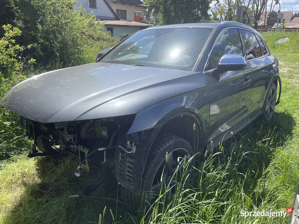 Audi sq5 80a PRESTIGE 30tfsi 2018r uszkodzone Audi małopolskie Nowy Targ sprzedam