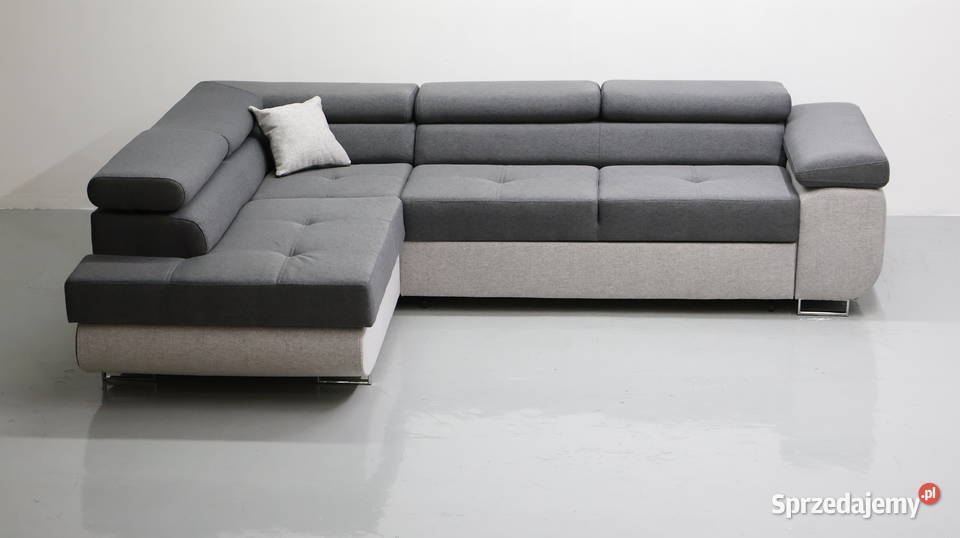 TNU Narożnik funkcja spania pojemnik regulowane 72cm Poznań