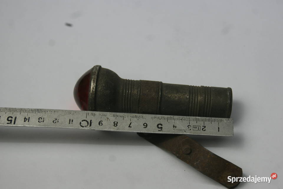 KOCIE OKO SZKŁO LAMPA TYŁ NA BATERIE ROWEROWA Rybnik