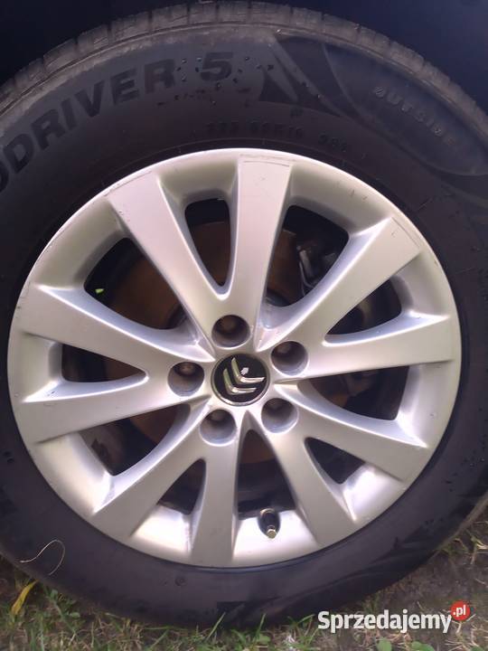 Sprzedam felgi aluminiowe z citroena C5 z