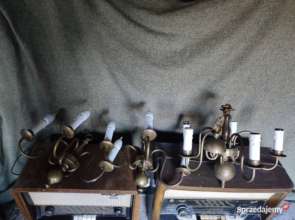 Żyrandol kinkiety ANTYKI Szczecin