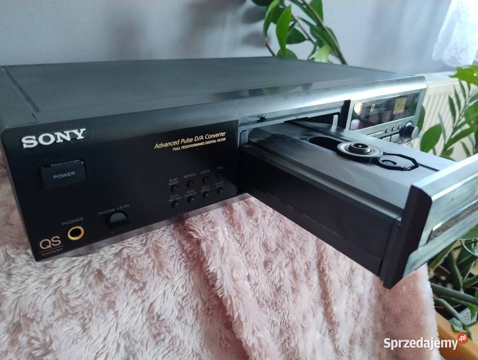 Odtwarzacz CD sony cdp xe 800 z pilotem