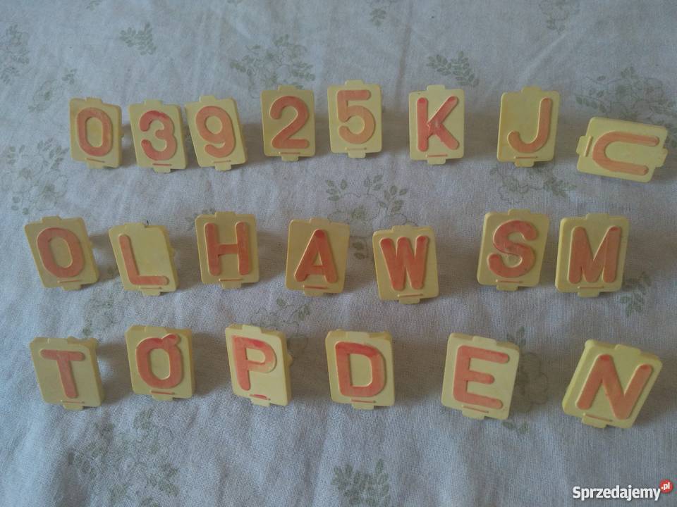 PRL układanka gra AUTOMATYCZNY NAUCZYCIEL LATA mazowieckie