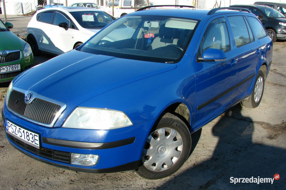koda Octavia 19 TDI 105 II 20042013 wielkopolskie Piła