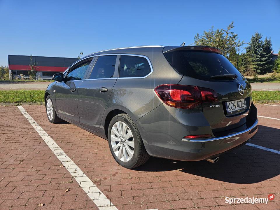 Opel Astra J Sports Tourer INNOVATION Model 2014 kurtyny powietrzne Libiąż sprzedam
