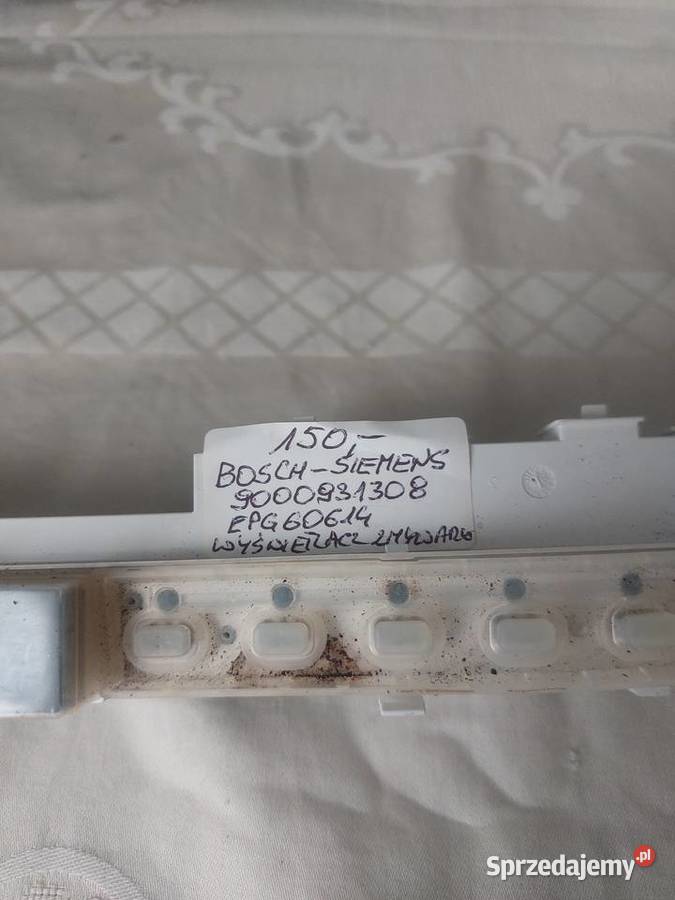 BOSCH SIEMENS 9000931308 EPG60614 WYŚWIETLACZ Nowy Sącz sprzedam