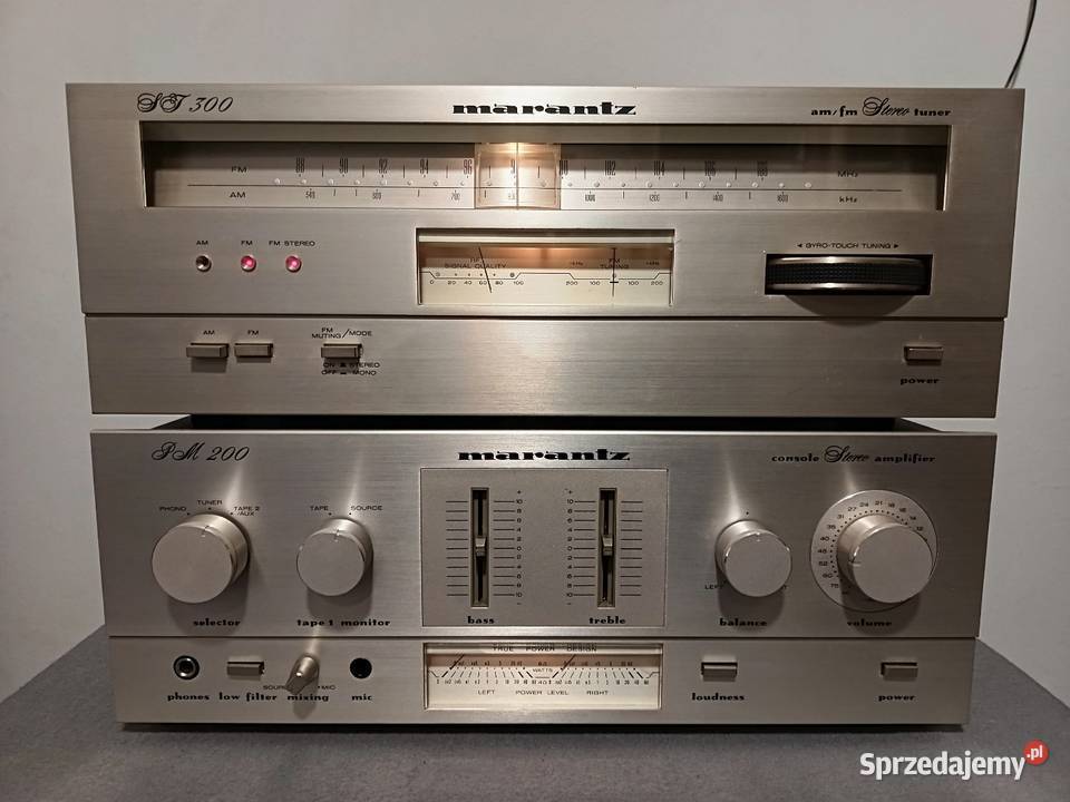 Zestaw MARANTZ PM200 ST 300 Wieże i miniwieże Gdynia sprzedam
