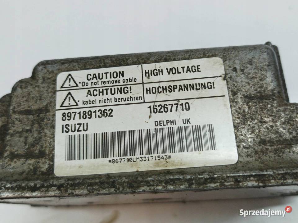 MODUŁ STEROWNIK POMPY WTRYSKOWEJ 8971891362 Opel osobowe świętokrzyskie