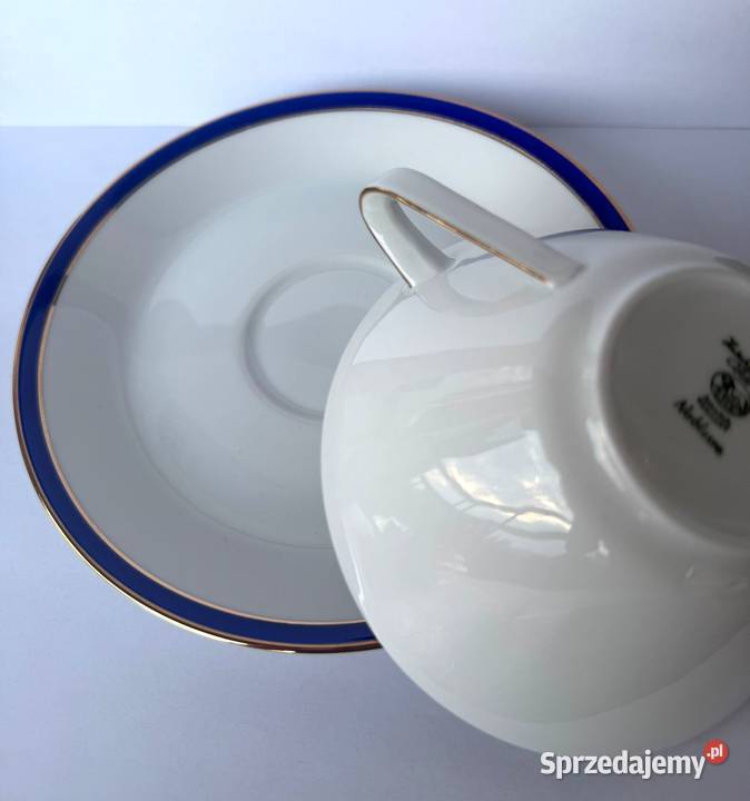 Stara bulionówka z podstawkiem Hutschenreuther Kraków sprzedam