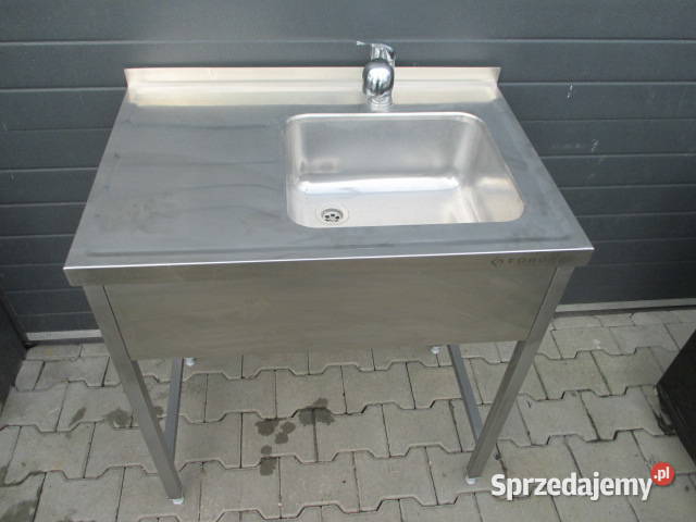 Stół Zlew Jednokomorowy Stal Nierdzewna 805585 Ostrów Wielkopolski