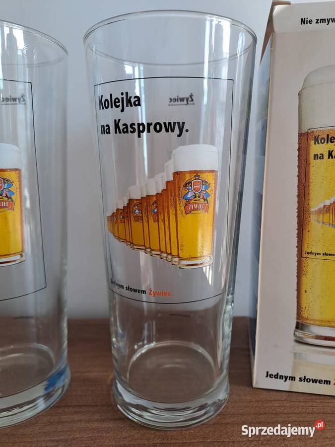 2x Pokal Szklanka do piwa Żywiec Kolejka na Warszawa sprzedam