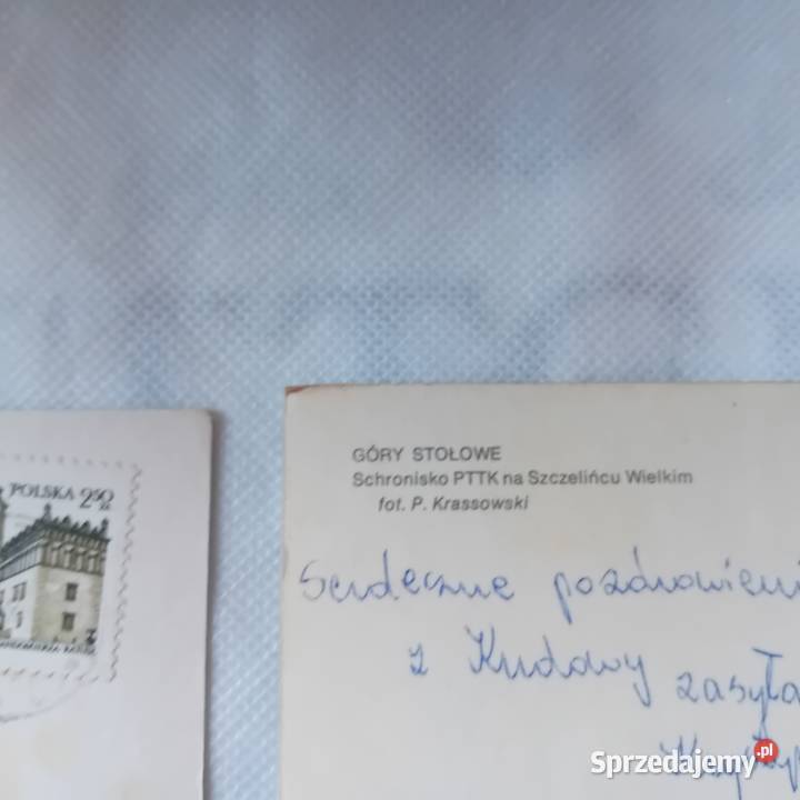 Zestaw 3 pocztówek Góry Stołowe KAW 197582 r Koźminek