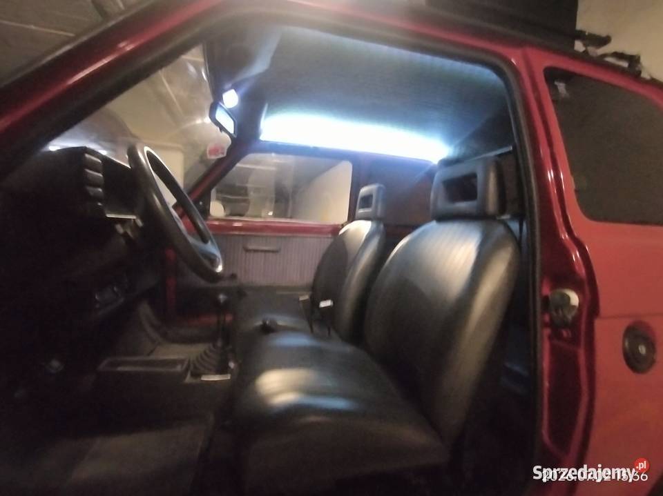 Maluch Fiat 126P czerwony 126 Warszawa