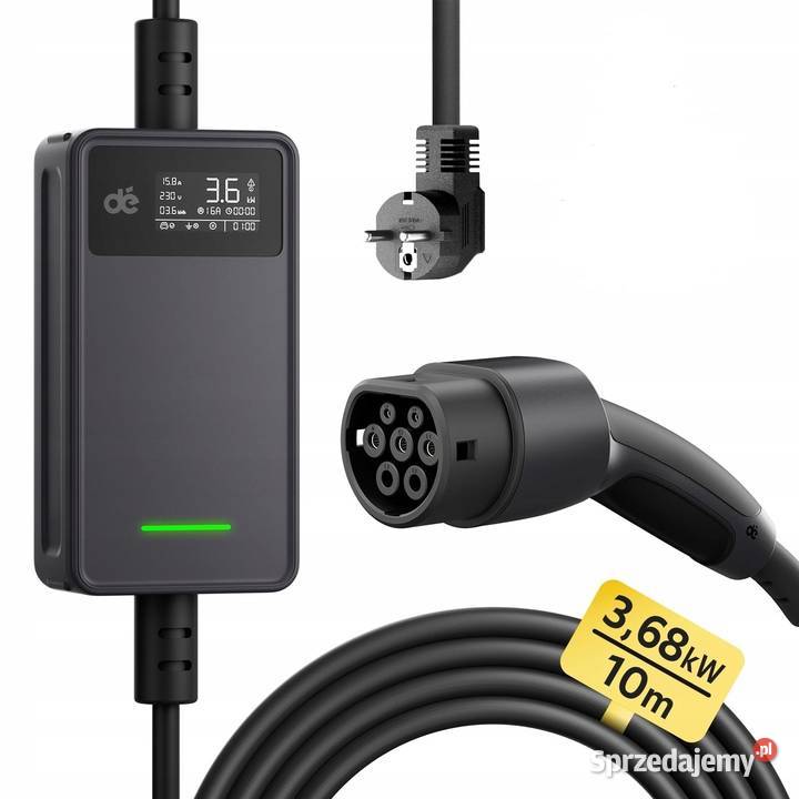 Kabel prosty d Typ 2 długość 10 m liczba faz 1 Pozostałe mazowieckie sprzedam