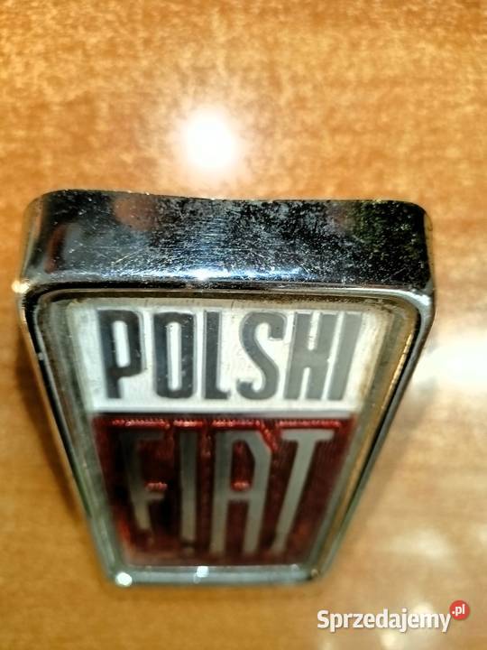 Emblemat POLSKI FIAT Fiat 125p PRL Tarnobrzeg sprzedam