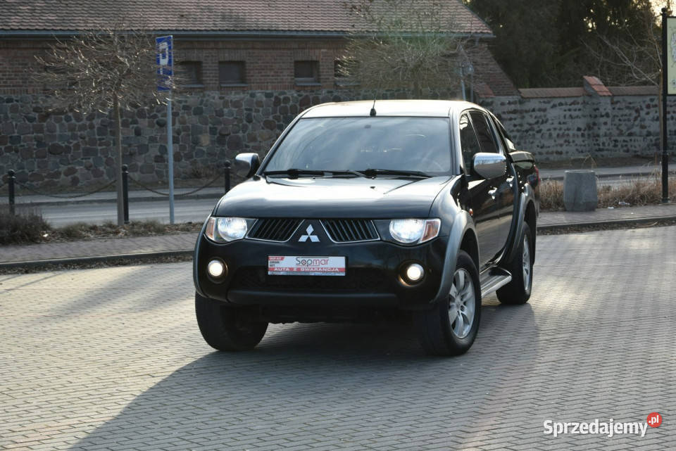 Mitsubishi L200 25d 136 AUTOMAT 2008r SALON 4x4 Kampinos