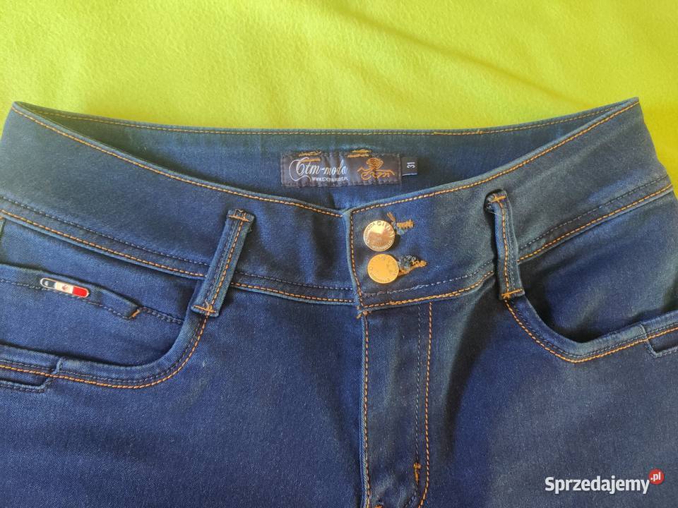 Spodnie damskie jeans CTM MODA Myszków