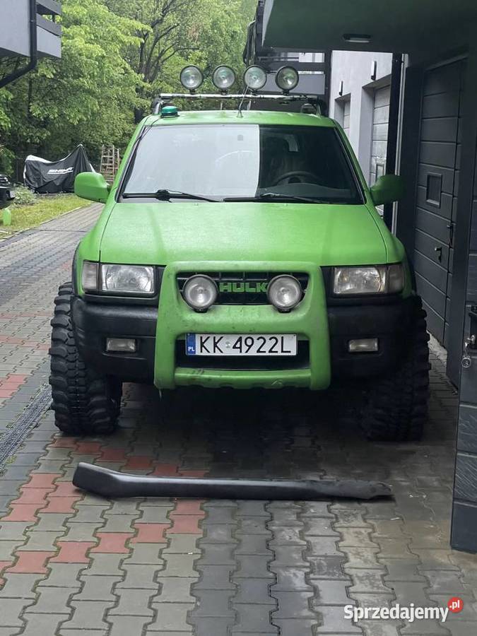 Opel Frontera Hulk 32 V6 LPG gotowa do ciężkiego manualna Kraków sprzedam