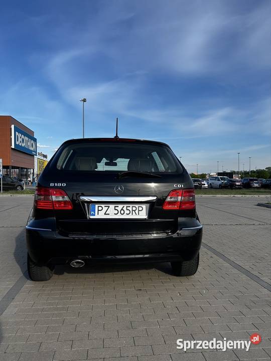 Mercedes Benz B180 salon Polska nieuszkodzony Poznań
