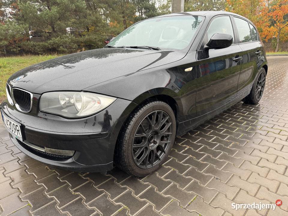 BMW Seria 1 116i 100 Bezwypadkowy przeglądzie benzyna mazowieckie Warszawa
