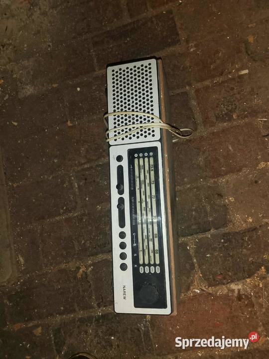 stare kolekcjonerskie Radio Unitra Narew Wsi