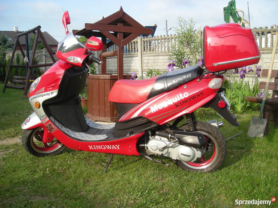 Skuter King Way Mosquito Ling Yun Rok produkcji 2008 Rusociny